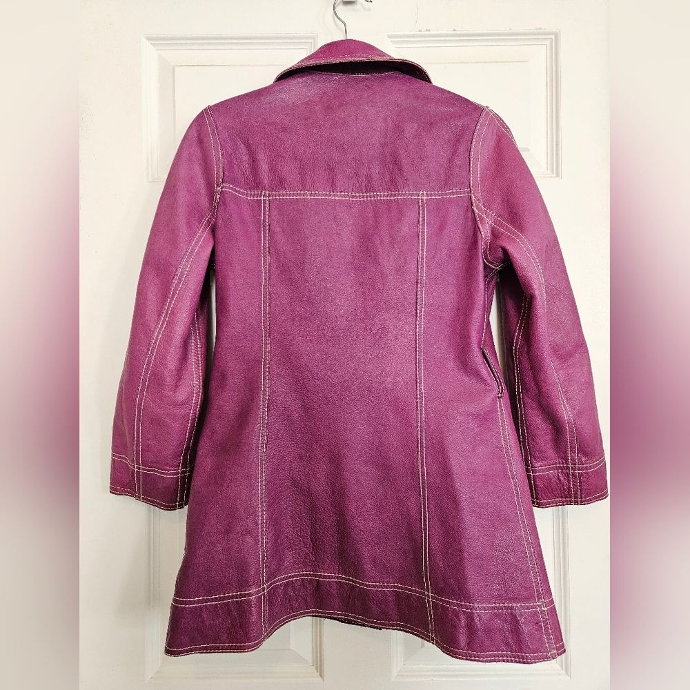 Reversible leather/suede jacket - Picture 5 of 16